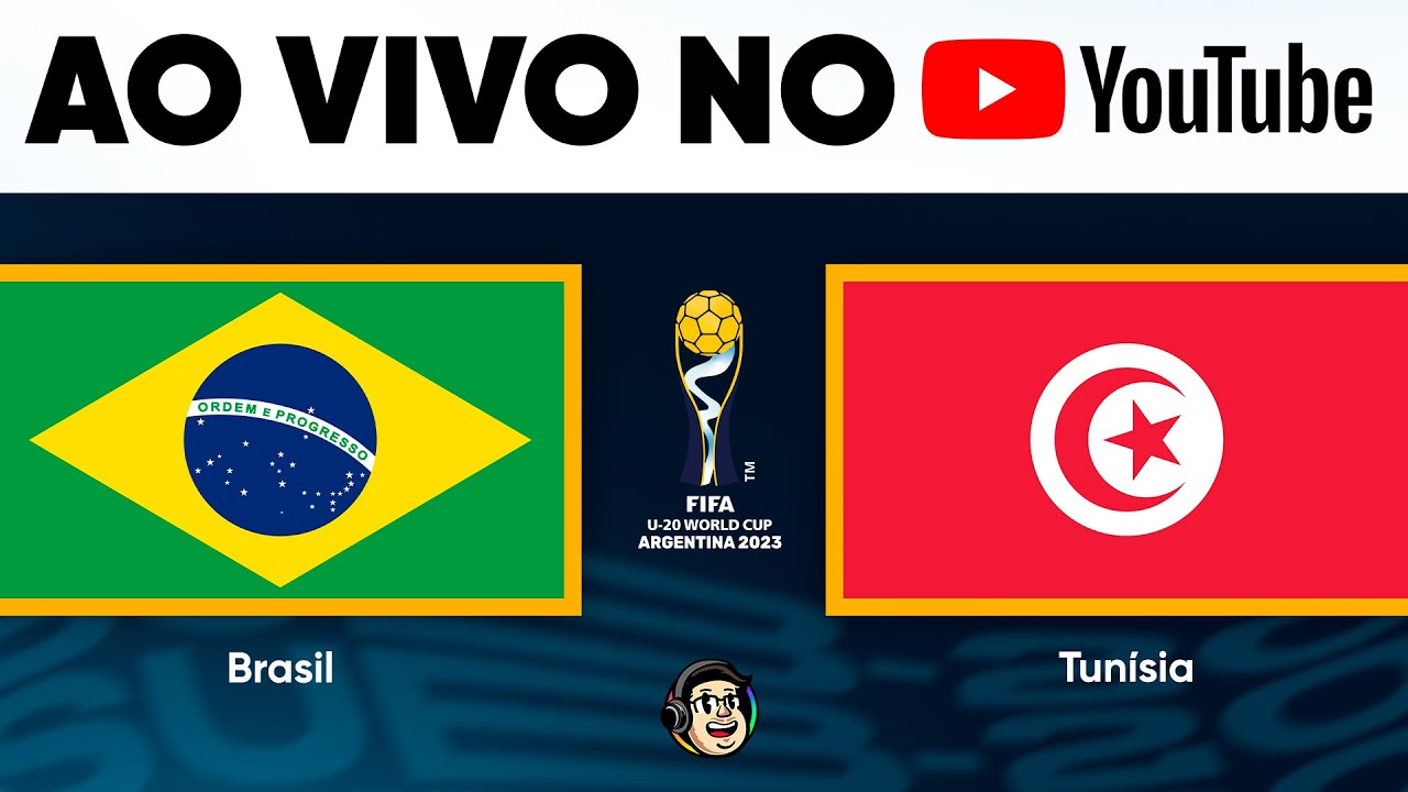 ASSISTA A BRASIL X TUNÍSIA AO VIVO E COM IMAGENS NO YOUTUBE DA CAZÉTV