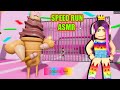 Speed run mrcandy barrys prison run obby roblox