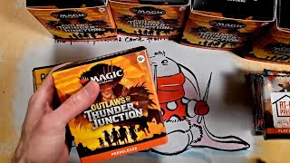 Opening 5x Outlaws of Thunder Junction Prerelease Kits!