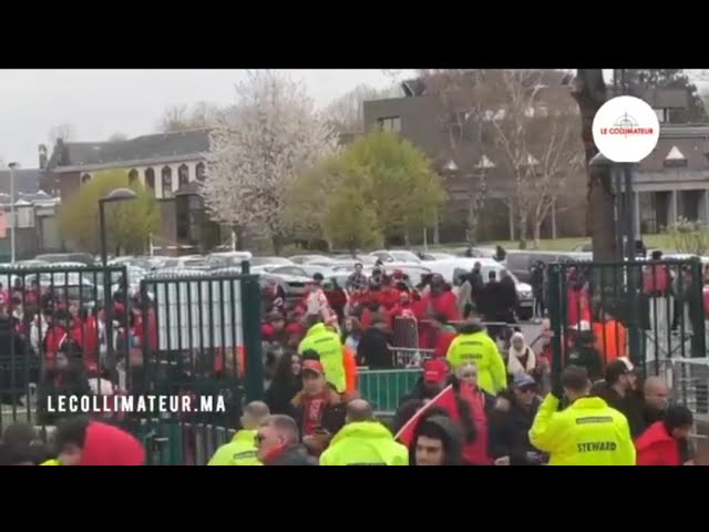 الجماهير المغربية تتوافد بكثافة إلى ملعب بولار دولولي بلانس لدعم أسود الأطلس ضـ.د الباراغواي