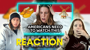 Americans React to MISCONCEPTIONS ABOUT THE NETHERLANDS 🇳🇱 (american expats in the netherlands)