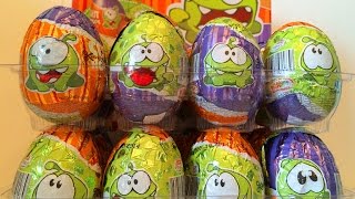Киндер Яйца Сюрприз Ам Ням,Unboxing Kinder Eggs Surprise Cut The Rope New Collection Киндер Яйца Сюрприз Ам Ням,Unboxing Kinder Eggs Surprise Cut The Rope New Collection