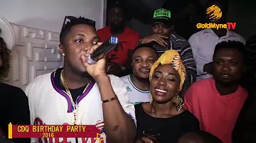 WATCH CDQ'S EXCLUSIVE BIRTHDAY PARTY.. BASE ONE, QUE PELLER ATTEND