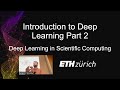 Eth zrich dlsc introduction to deep learning part 2