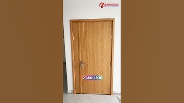 ▶️ Cửa nhựa composite 2 cánh lệch mẹ bồng con - nâng độ thẩm mỹ của ngôi nhà lên 1 level mới