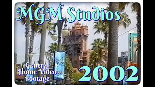 Disney Mgm Studios  Vintage Walt Disney World 2002