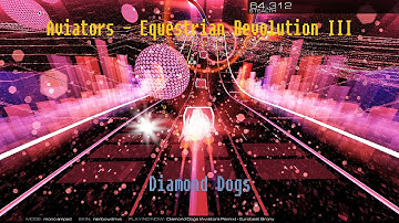 Eurobeat Brony - "Diamond Dogs" (Aviators Remix) [Audiosurf 2] BLIND "60 FPS"
