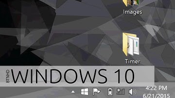 How To Remove Windows 10 Tray Item!