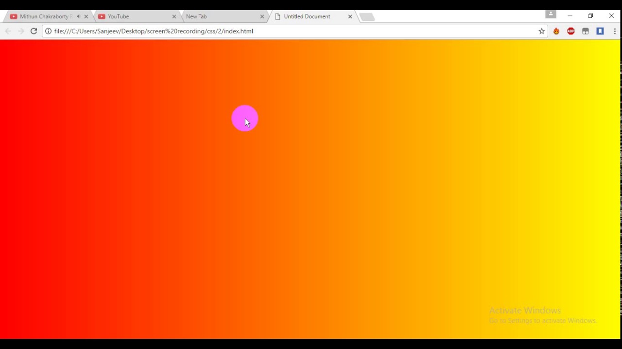 Css3 Body Background Color Gradient CSS3 Background YouTube