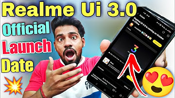 Finally Realme Ui 3.0 Based On Android 12🔥Official Launch Date With Device List😍इसी साल आ जाएगा👌