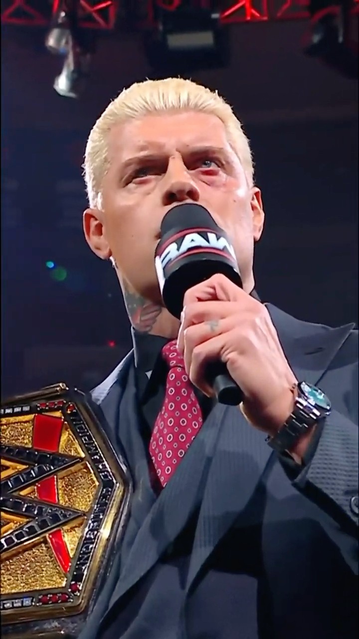 Cody Rhodes wouldn’t miss #WWERaw at MSG, but his opponent on the other hand… ? #RawOnNetflix