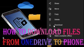 How to Download Files from OneDrive To Phone