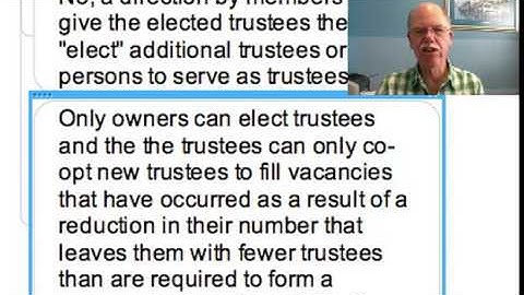 Video Tutorial 102: Trustees Electing Trustees - Paddocks