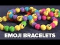 Emoji bracelets by creativity for kids