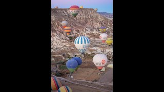 Dreamy Balloon Ride Over Cappadocia Türkiye #shorts