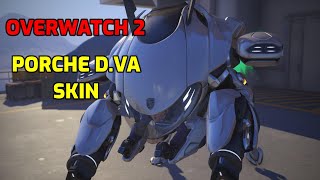 PORSCHE D.Va Skin (Porsche x Overwatch 2) New Skin showcase.