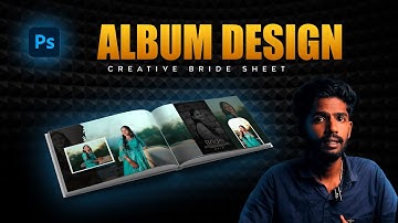 Professional Wedding Album Design in Photoshop || think pro || tamil tutorial
