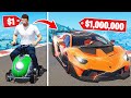 $1 Car vs $1,000,000 Car.. GTA 5 RP