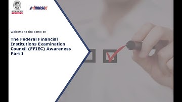 FFIEC Part l Video