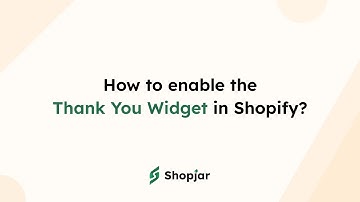 Thank You Page Widget