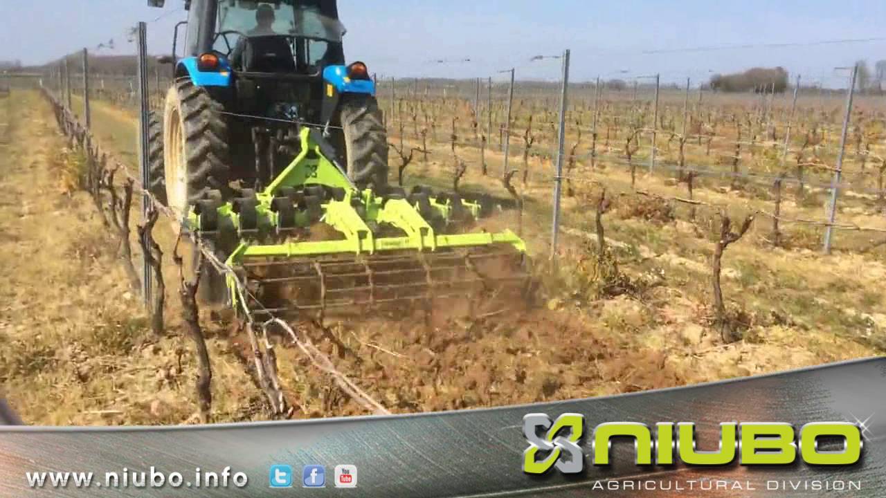 video Борона дисковая NIUBO CALIFORNIA (ИСПАНИЯ)