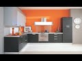 L-shapes modular kitchen Design ideas/acrylic finish by Trendy interior pune #9422344317