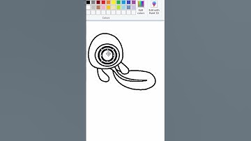 ...Poliwag? (Ditto) - MS Paint #drawing #pokemon #ditto #drawingpokemon #pokemonart