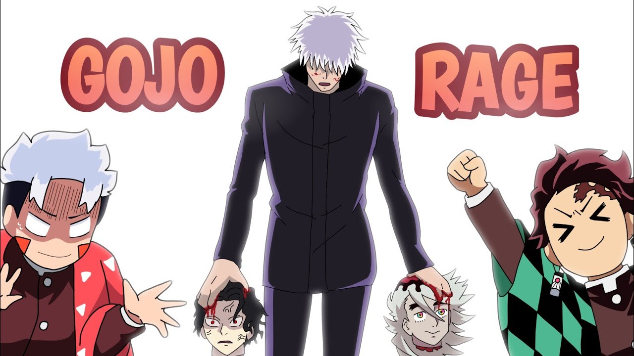 gojo destroy infinity castle 🔥 animation fight 