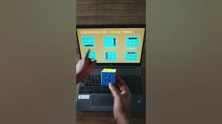 How to make Indian Flag on Cube | Cube formula 22 | 3 x 3 Rubik's cube Magic | imw