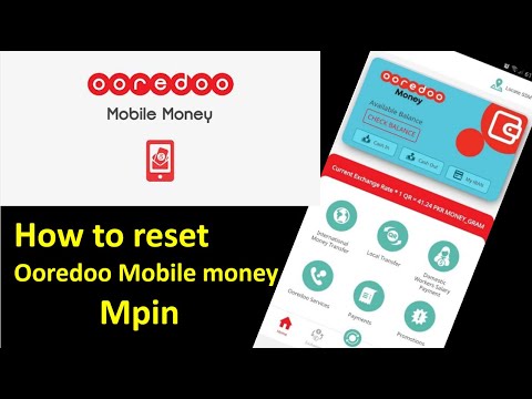 How to Enable /Reset Mpin of Ooredoo mobile  money Account  IN HINDI | Reset Mpin Online/Over phone