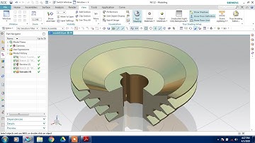#NX CAD #PULLEY 153X35X45