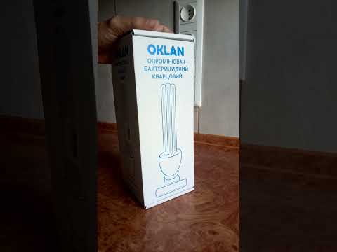 Кварцова-бактерицидна безозонова лампа Oklan OBK-15 фото від покупців 3