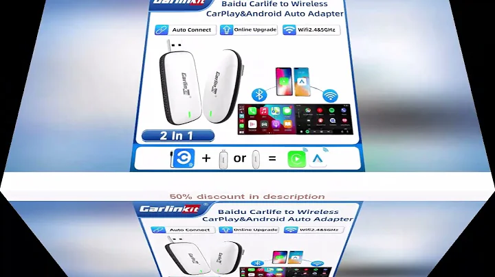 Latest Products You Must Know! Carlinkit X1CA/X2CA Baidu CarLife to Wireless CarPlay Android Auto