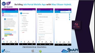 Job Portal Magic: Crafting a Mobile App with .NET MAUI Blazor Hybrid Goodness! 📱✨