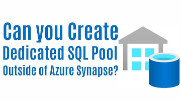 Can you Create Dedicated SQL Pool outside of Azure Synapse #azuresynapseanalytics #sqlpool