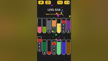 Water sort puzzle level 5249