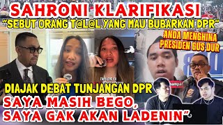 Download Lagu AHMAD SAHRONI KLARIFIKASI NETIZEN GERAM, DIBILANG NGEHINA PRESIDEN GUSDUR, SALSA AJAK DEBAT SAHRONI MP3 Download Lagu AHMAD SAHRONI KLARIFIKASI NETIZEN GERAM, DIBILANG NGEHINA PRESIDEN GUSDUR, SALSA AJAK DEBAT SAHRONI MP3