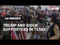 Tension between Biden and Trump supporters ahead of Texas rally | AFP