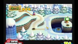 New Super Mario Bros.Wii / Parte 7 / De 50º a -15º, Mario no se resfría?