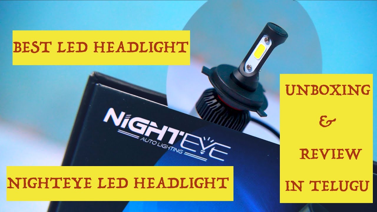 NIGHTEYE LED HEADLIGHT \\ BEST LED HEADLIGHT FOR YOUR BIKE & CAR ETC