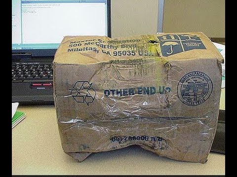 package destroyed usps