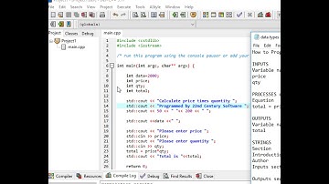 Design your Dev C++ console program