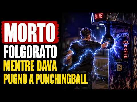 Video Tragedia al luna park: 15enne muore folgorato al punching ball mentre da pugno