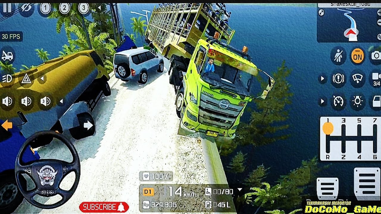 TRUK HINO500 Map EXTREAM MUATAN DEALER | BUS SIMULATOR INDONESIA