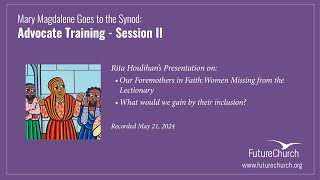 Mary Magdalene Advocate Training - Session 2