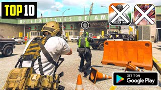 Top 10 New Battle Royale  Games Like Free Fire \& BGMI || 2023|| High Graphics Android Games