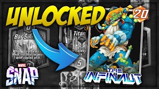 Very STRONG INFINAUT DECK in Marvel Snap Details