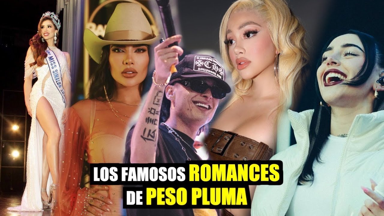 Previsualización de video para nota Los supuestos famosos romances de Peso Pluma ¿Los conocías?