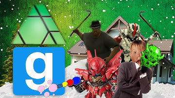 Gmod Sandbox Home Alone Mini Game!/Funny Traps/Destroy Dick December