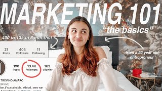 how to market your small business | Marketing 101| Ep. 1  the basics